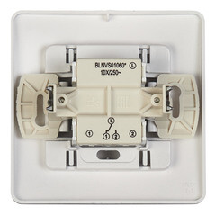 Переключатель Systeme Electric Blanca встраиваемый алюминий (BLNVS010603) - фото 2