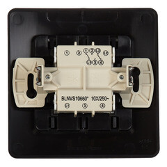 Переключатель Systeme Electric Blanca встраиваемый антрацит (BLNVS106606) - фото 4