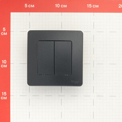Переключатель Systeme Electric Blanca встраиваемый антрацит (BLNVS106606) - фото 3