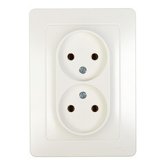 Розетка Systeme Electric Blanca встраиваемая молочная (BLNRS000022) - фото 1