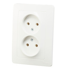 Розетка Systeme Electric Blanca встраиваемая молочная (BLNRS000022) - фото 2