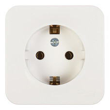 Розетка Systeme Electric Blanca накладная белая (BLNRA010111)