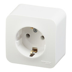 Розетка Systeme Electric Blanca накладная белая (BLNRA010111) - фото 2