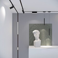 Светодиодный трековый светильник магнитный Elektrostandard Flat Magnetic 4000К 12 Вт 6,375 кв.м черный (a063707) - фото 2