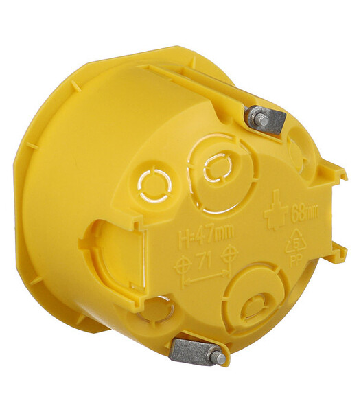 Коробка установочная Systeme Electric для гипсокартона d68х47 мм IP30 ...