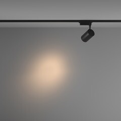 Светодиодный трековый светильник однофазный Maytoni Technical Vuoro Unity 3000К 26 Вт 7 кв.м черный (TR003-1-26W3K-S-B) - фото 4