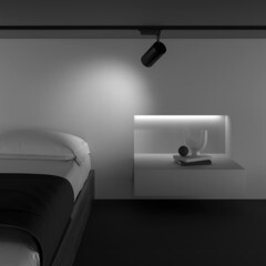 Светодиодный трековый светильник однофазный Maytoni Technical Vuoro Unity 4000К 36 Вт 8 кв.м черный (TR003-1-36W4K-W-B) - фото 5