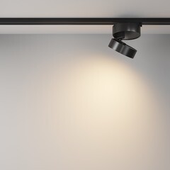 Светодиодный трековый светильник однофазный Maytoni Technical Onda Unity 4000К 18 Вт 9 кв.м черный (TR007-1-18W3K-B) - фото 3