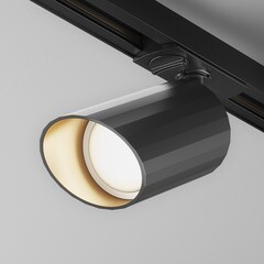 Трековый светильник однофазный Maytoni Technical Lipari Unity 35 Вт GU10 1,7 кв.м черный (TR087-1-GU10-B) - фото 3