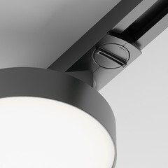 Светодиодный трековый светильник однофазный Maytoni Technical Zon Unity 3000К 12 Вт 12 кв.м черный (TR043-1-12W4K-B) - фото 2