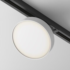 Светодиодный трековый светильник однофазный Maytoni Technical Zon Unity 4000К 12 Вт 12 кв.м белый (TR043-1-12W4K-W) - фото 3