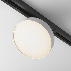 Светодиодный трековый светильник однофазный Maytoni Technical Zon Unity 4000К 12 Вт 12 кв.м белый (TR043-1-12W3K-W) - фото 2