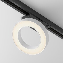 Светодиодный трековый светильник однофазный Maytoni Technical Rim Unity 3000К 12 Вт 6 кв.м белый (TR044-1-12W3K-W) - фото 2