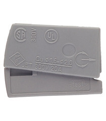 Клемма на 2 провода Wago 224-111 0,5-2,5 кв.мм с пастой для светильника (5 шт.) (2580/224-111) - фото 4