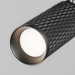 Трековый светильник однофазный Maytoni Technical Focus Design 50 Вт GU10 3 кв.м черный (TR011-1-GU10-B) - фото 2