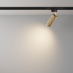 Трековый светильник однофазный Maytoni Technical Focus Design 50 Вт GU10 3 кв.м золото (TR011-1-GU10-G) - фото 2