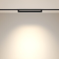 Светодиодный трековый светильник однофазный Maytoni Technical Points Unity 3000К 20 Вт 8 кв.м черный (TR010-1-20W3K-M-B) - фото 5