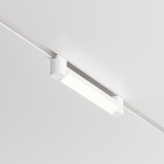 Светодиодный трековый светильник однофазный Maytoni Technical Basis Rot Unity 3000К 10 Вт 5 кв.м белый (TR104-1-10W3K-W) - фото 3