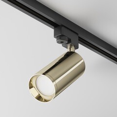 Трековый светильник однофазный Maytoni Technical Focus Unity 50 Вт GU10 3 кв.м золото (TR004-1-GU10-G) - фото 3