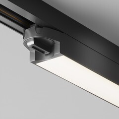 Светодиодный трековый светильник однофазный Maytoni Technical Basis Unity 4000К 12 Вт 5 кв.м черный (TR000-1-12W4K-B) - фото 2