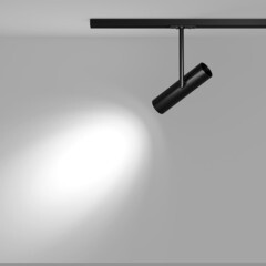 Трековый светильник однофазный Maytoni Technical Elti Unity 50 Вт GU10 3 кв.м черный (TR005-1-GU10-B) - фото 4