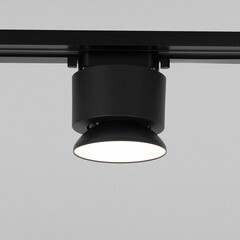 Светодиодный трековый светильник однофазный Elektrostandard Smooth 4200К 10 Вт 4 кв.м черный (a062874) - фото 7