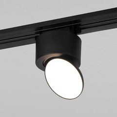 Светодиодный трековый светильник однофазный Elektrostandard Smooth 4200К 10 Вт 4 кв.м черный (a062874) - фото 4