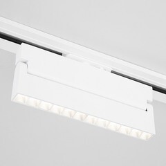 Светодиодный трековый светильник однофазный Elektrostandard Garda 4200К 20 Вт 7 кв.м белый (a057443) - фото 10