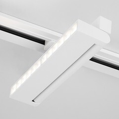 Светодиодный трековый светильник однофазный Elektrostandard Garda 4200К 20 Вт 7 кв.м белый (a057443) - фото 9