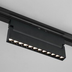 Светодиодный трековый светильник однофазный Elektrostandard Garda 4200К 20 Вт 7 кв.м черный (a057442) - фото 9
