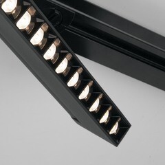 Светодиодный трековый светильник однофазный Elektrostandard Garda 4200К 20 Вт 7 кв.м черный (a057442) - фото 2