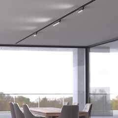 Светодиодный трековый светильник однофазный Elektrostandard Garda 4200К 20 Вт 7 кв.м черный (a057442) - фото 3