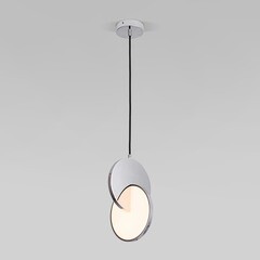 Светильник светодиодный подвесной Eurosvet Lang 4200К 11 Вт 1 кв.м хром IP20 (a057335) - фото 3