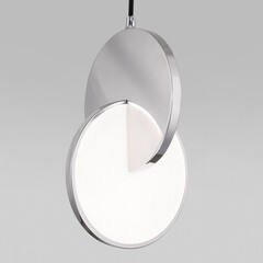 Светильник светодиодный подвесной Eurosvet Lang 4200К 11 Вт 1 кв.м хром IP20 (a057335) - фото 2