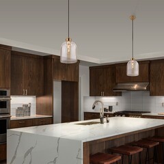 Светильник подвесной Eurosvet Tandem Е27 60 Вт 4 кв.м латунь IP20 (a053238) - фото 3