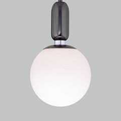 Светильник подвесной Eurosvet Bubble Е27 60 Вт 4 кв.м черный жемчуг IP20 (a052663) - фото 4