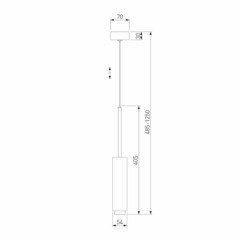 Светильник светодиодный подвесной Eurosvet Dante 4200К 10 Вт 2 кв.м черный IP20 (a051713) - фото 2