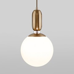 Светильник подвесной Eurosvet Bubble Е27 60 Вт 4 кв.м латунь IP20 (a050249) - фото 2
