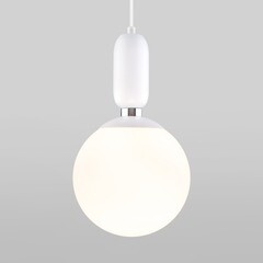 Светильник подвесной Eurosvet Bubble Е27 60 Вт 4 кв.м белый IP20 (a050247) - фото 2