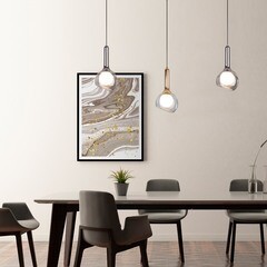 Светильник подвесной Eurosvet Fantasy G9 7 Вт 3 кв.м дымчатый серый IP20 (a048082) - фото 3