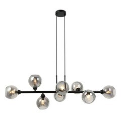 Светильник подвесной Eurosvet Roger Е14 320 Вт 21 кв.м черный IP20 (a047075) - фото 1