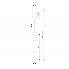 Светильник светодиодный подвесной Eurosvet Axel 4200К 7 Вт 2 кв.м белый IP20 (a054207) - фото 2