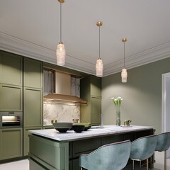 Светильник подвесной Eurosvet Soho Е27 40 Вт 3 кв.м бронза IP20 (a055487) - фото 5