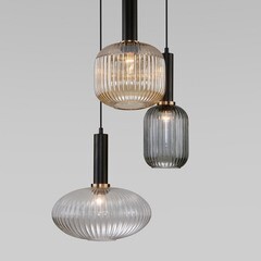 Светильник подвесной Eurosvet Bravo Е27 120 Вт 8 кв.м черный IP20 (a056838) - фото 5