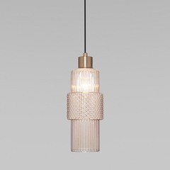 Светильник подвесной Eurosvet Soho Е27 40 Вт 3 кв.м бронза IP20 (a055487) - фото 3