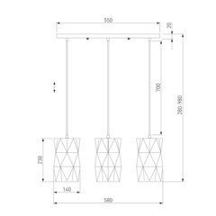 Светильник подвесной Eurosvet Reprise Е27 120 Вт 8 кв.м черный IP20 (a056837) - фото 5