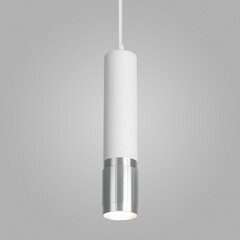 Светильник подвесной Eurosvet Tony GU10 40 Вт 3 кв.м белый IP20 (a055557) - фото 5