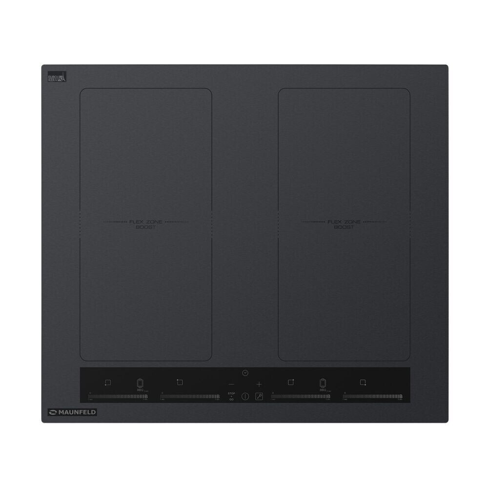 Изображение товара Варочная панель индукционная Maunfeld EVI.594.FL2(S)-GR 4 конфорки серая Изображение товара Варочная панель индукционная Maunfeld EVI.594.FL2(S)-GR 4 конфорки серая