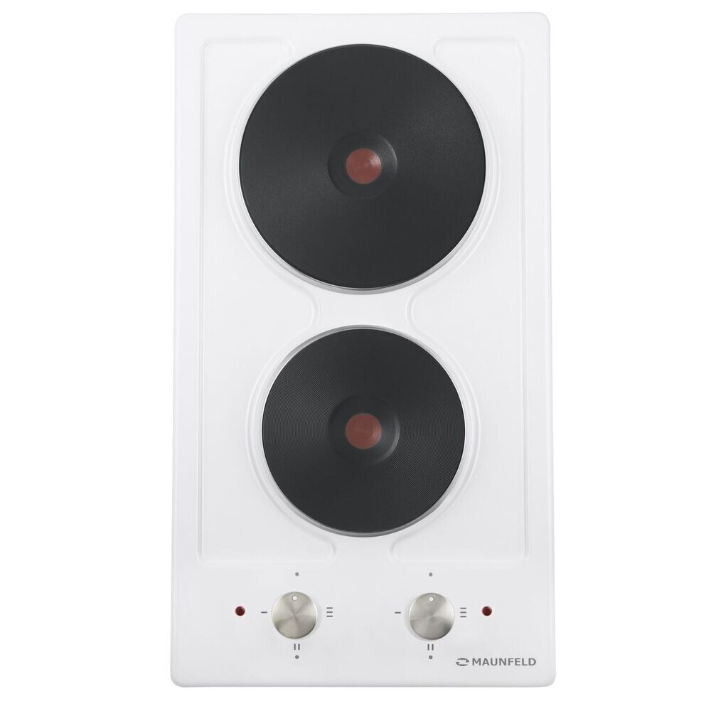 Изображение товара Варочная панель электрическая Maunfeld EEHE.32.4W 2 конфорки белая