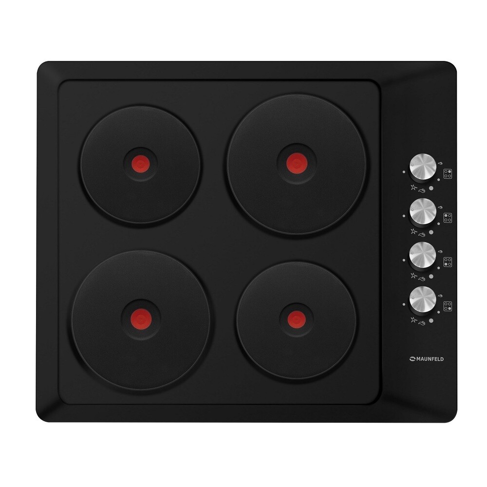 Изображение товара Варочная панель электрическая Maunfeld EEHE.64.4B 4 конфорки черная